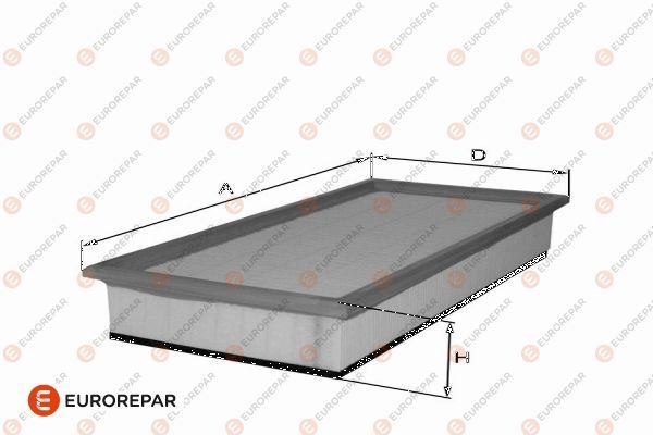 EUROREPAR 1682261180 | Psa / Erp Hava Filtresi D-Max (8Dh) 2.5Dıtd 3.0 Ro
