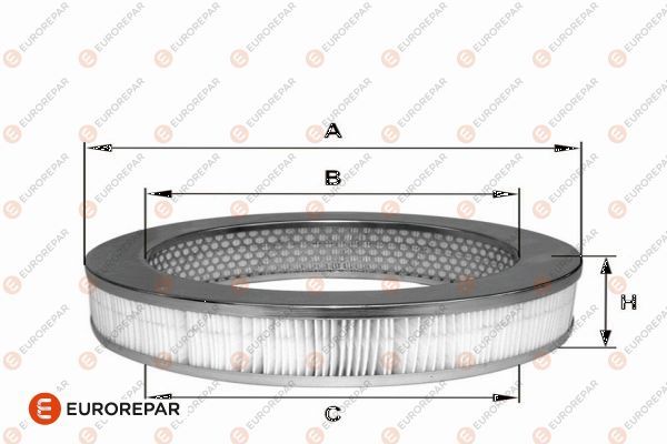 EUROREPAR 1682264080 | Psa / Erp Hava Filtresi Nissan Pıckup D21 2.0 2,3D 86-94