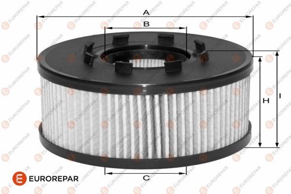 EUROREPAR 1682275980 | Yağ Filtresi Bravo II Doblo Idea Panda Punto Alfa 159 Mıto Corsa Meriva Fiorino Bipper Nemo 1,3 / 1,