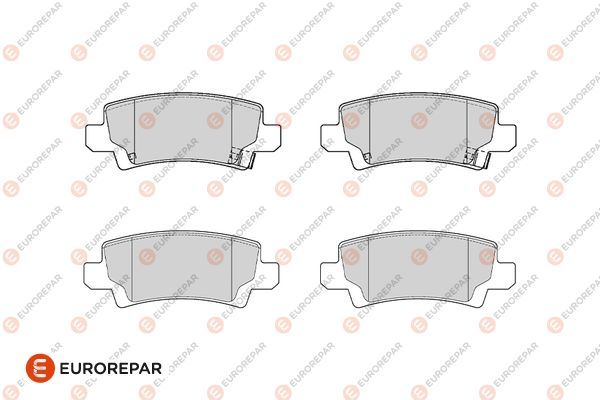 EUROREPAR 1682306280 | Psa / Fren Balatası Ön ** (Toyota: Camry 2.2 96-01)