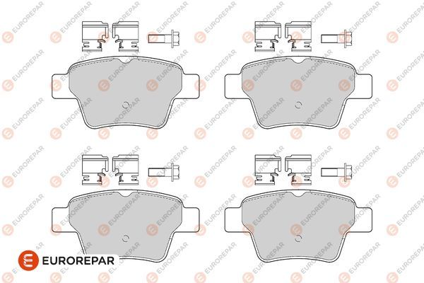 EUROREPAR 1682322080 | Erp Fren Balatası Arka (102mm) C4 Picasso I Grand Picasso I 06 -