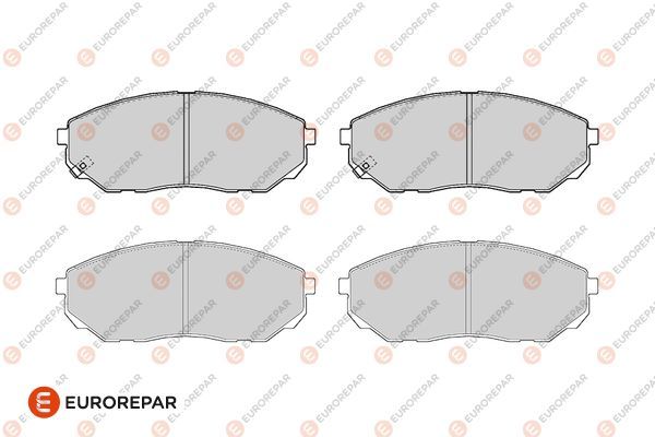 EUROREPAR 1686264280 | Psa / Erp Ön Fren Balatası (155mm) Sorento 02-(Tamir Takım Kit) Gdb1271