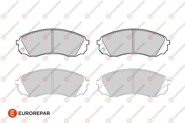 EUROREPAR 1686264780 | Psa / Erp Ön Fren Balatası (164mm) Carnıval III 2.7 V6 2 97-Gdb3448