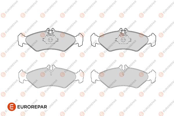 EUROREPAR 1686274980 | Psa / Erp Fren Balatası Arka (141mm) Sprinter 212Td 00-(Tamir Takım Kit) Gdb1262