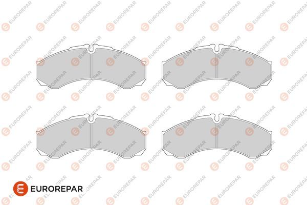 EUROREPAR 1686276780 | Psa / Erp Ön Fren Balata (164mm) Daily III Gdb1345
