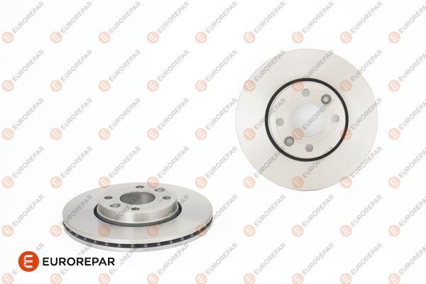 EUROREPAR 1686327280 | Fren Diski Ön Takım Fıyatıdır Kutu Içı 2 Adet (258mm 4 Bijon)