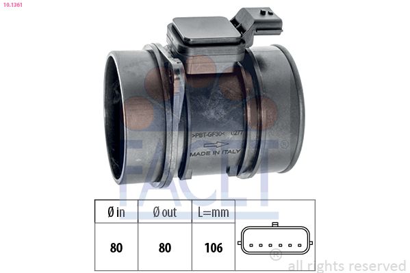 FACET 10.1361 | Maf Sensörü