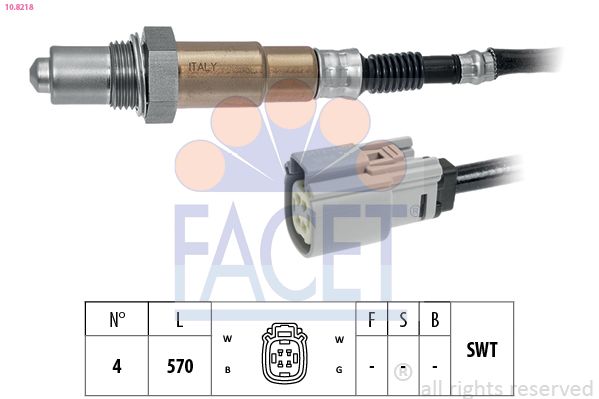 FACET 10.8218 | Oksijen Sensörü