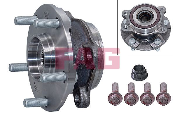 FAG 713618970 | Teker Rulmanı Ön 07 > Corolla-Auris