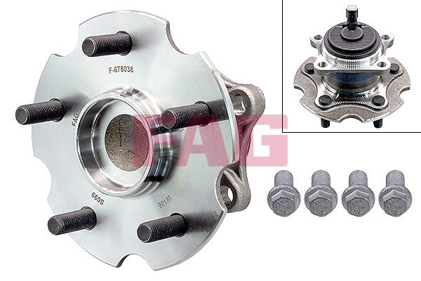 FAG 713621120 | Teker Rulmanı Arka 08 > Auris-Avensis Sw