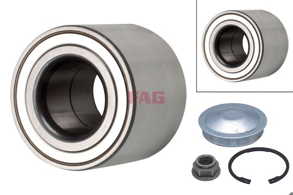 FAG 713631130 | Arka Teker Rulmanı Renault Laguna II Scenic II 1.4 1.5 1.6 Peugeot 207 208 307 308 2008 Citroen C3 C4