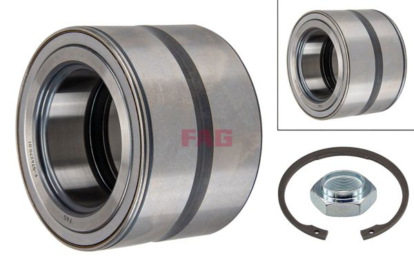 FAG 713690940 | Ön Teker Rulmanı Master III Boxer III Jumper III 22Dt Puma 2,2 / 3,0 HDI 06-Karsan Jest 2,3 JTD 07-Ducato III 2,3D / 2,3 JTD Iveco Daily 04-Ölçü: (55×90×54)