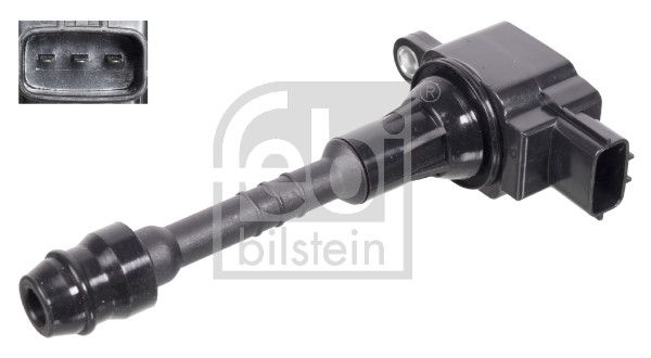 FEBI BILSTEIN 106148 | / Ateşleme Bobini-(3 Fişli)-(Primera-P12 2003 / 2010 1.6-1.8 / Almera 2000 / 2010 1.5-1.6-1.8)