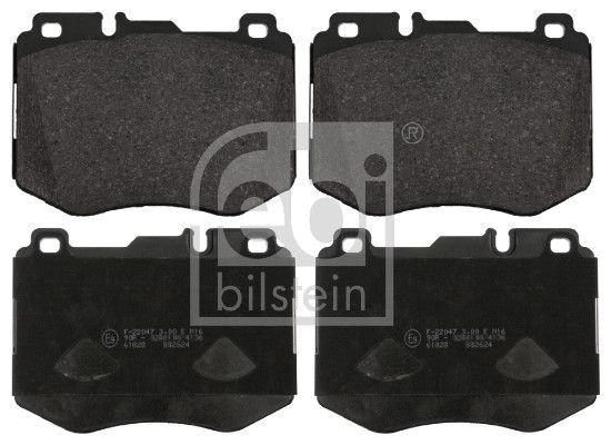 FEBI BILSTEIN 16986 | / Fren Balatası Ön W205 14-S205 14-C205 15-A205 16-W213 16-S213 16-C238 16-A238 17 -