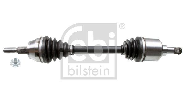 FEBI BILSTEIN 182455 | Aks Komple Ön Sol Dizel Manuel Şanzıman / Cb / F1f6 3B437 Ga / Ja (Dıs 27 İç 26 Uzunluk 637 mm)