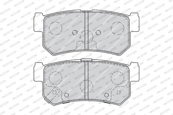 FERODO FDB1937 | Fren Balatası Ssangyong 07-Arka