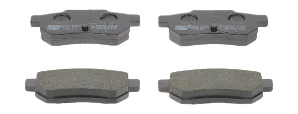 FERODO FDB472 | Balata Fren Arka-(Honda Civic 96 / 00 / Jazz 02 / 10 / Rover 90 /)