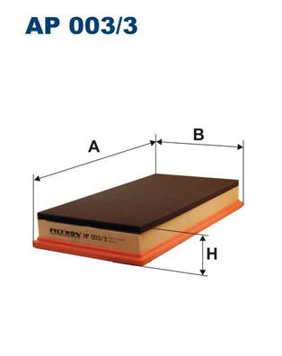 FILTRON AP003-3 | Hava Filtresi