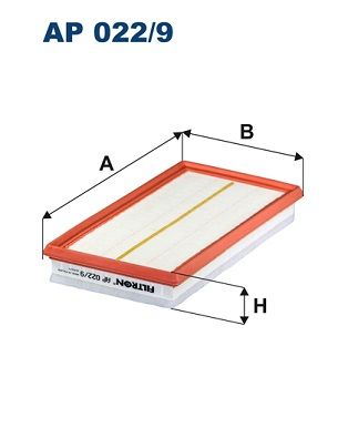 FILTRON AP022/9 | Hava Filtresi 19 > Ft.500X