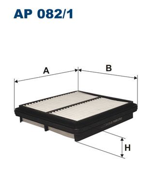 FILTRON AP082-1 | Filtre Hava (Daewoo Lanos 1.4 1.5 1.6)