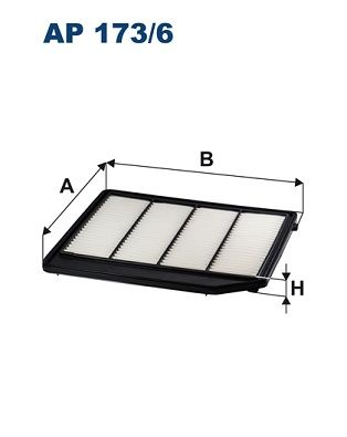 FILTRON AP173-6 | Hava Filtresi 16 > Vitara 1.4