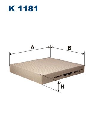 FILTRON K1181 | Kabin Filtresi (Subaru Impreza II 00 / 10)