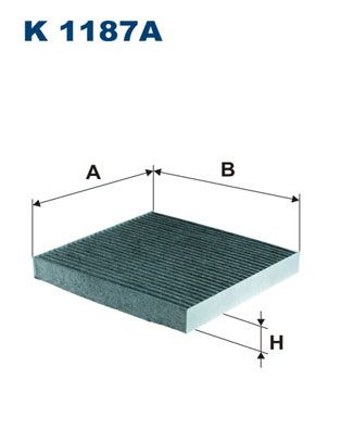 FILTRON K1187A | Polen Filtresi 03-Accord 12-Civic-Cr-V 1.6Cdti + Ca