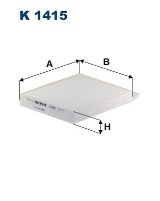FILTRON K1415 | Klima Filtresi (Mercedes W447 Vito-W907 Sprinter)