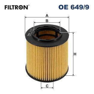 FILTRON OE649-9 | BMW E90-F10 N52-N53 Yağ Filtresi 11427523201