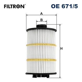 FILTRON OE671-5 | Yağ Filtresi Ox1123d