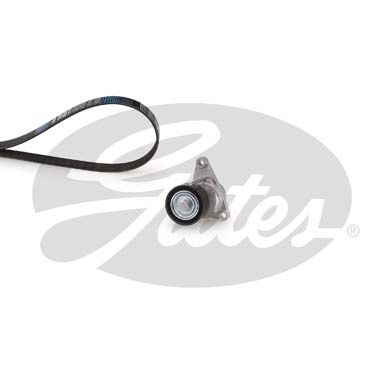 GATES K016PK1035XS | Kanallı V Kayış Seti T38313 + 6Pk1035xs (Citroen 1.6 C-Elysee C4 13-/ / Peugeot 301 1.6)