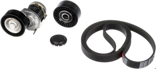 GATES K016PK1613 | Kanallı Kayış Seti