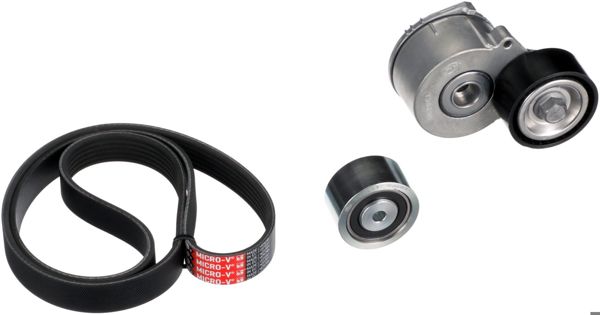 GATES K026PK1153 | Kanallı V Kayış Seti (Peugeot 307 2.0 HDI / Citroen C4 2.0 HDI)