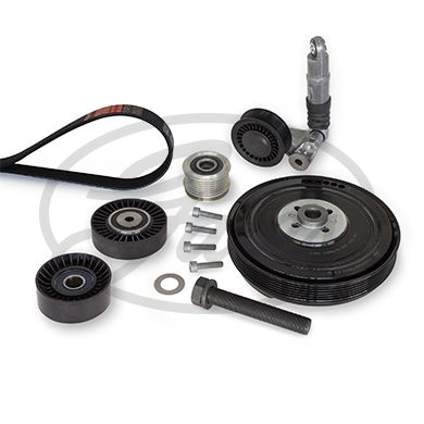 GATES K116PK2000 | Kanallı Kayış Kiti (VW Crafter 28-30-32-35-46-50 2.5 TDI 06-13)