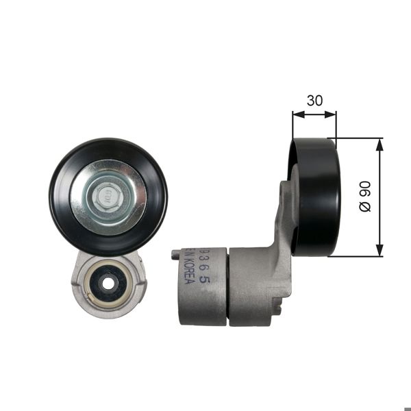 GATES T39150 | V Kayış Gergi Rulmanı