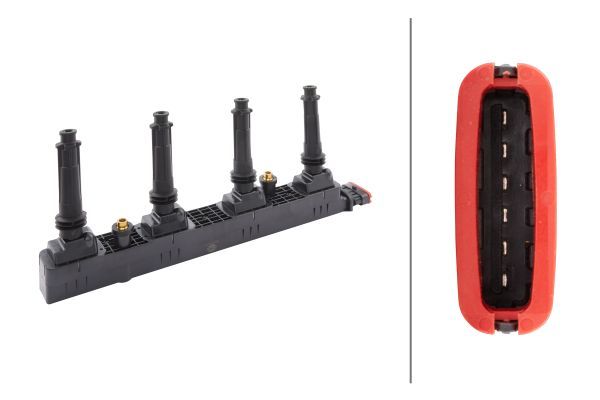 HELLA 5DA358000-331 | Ateşleme Bobini (Opel Zafira B Astra H 2.0 Z20ler Leh)