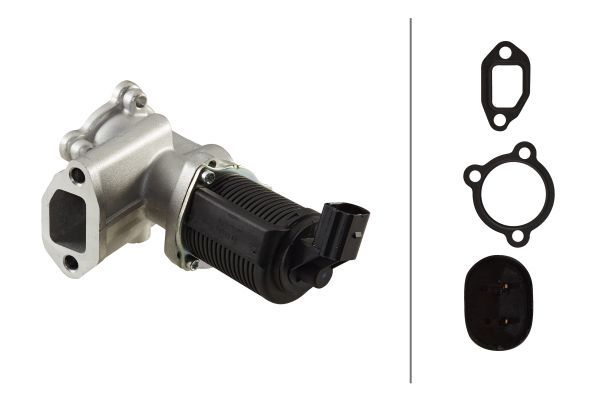 HELLA 6NU010171-451 | EGR Valfi Astra H Z13dth Doblo Palio Albea Punto 1,3 Multijet 16V 90Hp Corsa D 1,3 CDTI Z13dth 05 -