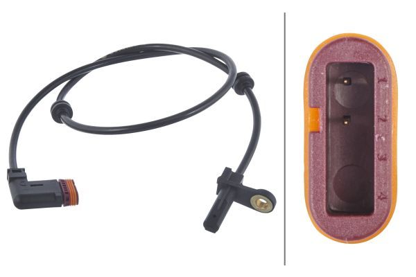 HELLA 6PU 012 039-671 | ABS Sensörü W221 Arka Sol-Sağ