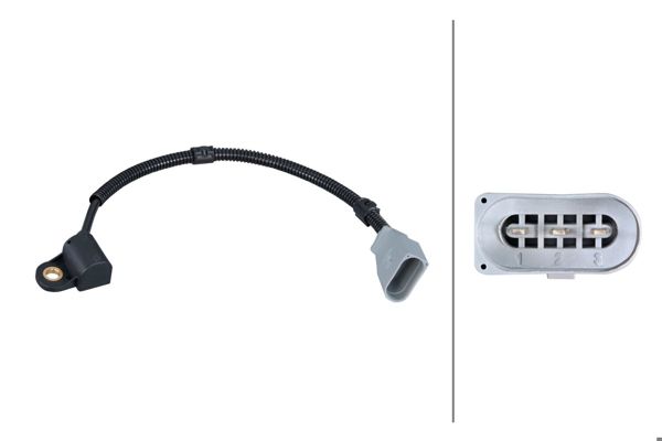 HELLA 6PU009168-091 | Krank Devir Sensörü Golf.V-Jetta-Passat 2.0 TDI *Azv-Bkd*