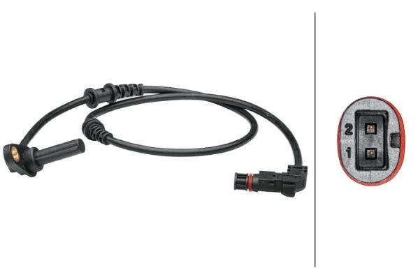 HELLA 6PU012679-501 | ABS Sensörü Ön Sağ W212 / W218