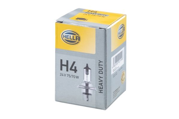 HELLA 8GJ002525-251 | Ampül Uzun Far-Sis Farı H4 75 / 70W 24V-Daf / Man / Volvo