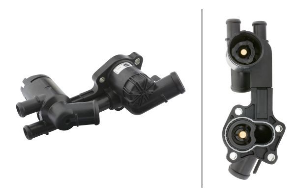 HELLA 8MT 354 777-351 | Komple Termostat 1.2 TSI Cbzb