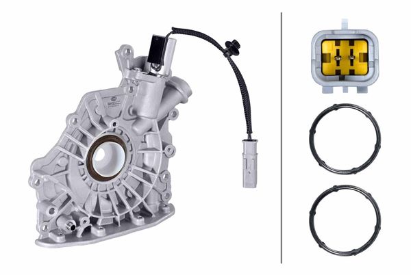 HELLA 8TO358222-191 | Yağ Pompası Focus-Fiesta-Courıer-Mondeo C3-C4-Ds4-Ds5-208-308-3008-5008-Berlıgo-Crossland-Grandlant