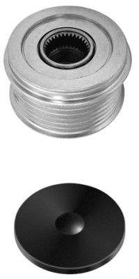 HELLA 9XU358038-591 | Alternatör Gergi Rulmanı 6 Kanal Micra Note 1.2 2010-Asx 18 2.0 2010-Lancer 1.8 2.0 2008 -