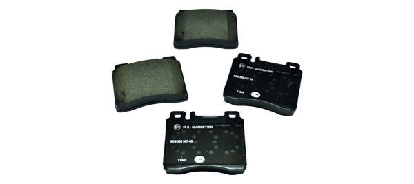 HELLA PAGID 8DB355007-551 | Ön Fren Balatası. W140. Ym.