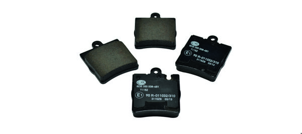 HELLA PAGID 8DB355008-451 | Arka Fren Balatası. W203-209-210. Tek Pimli.