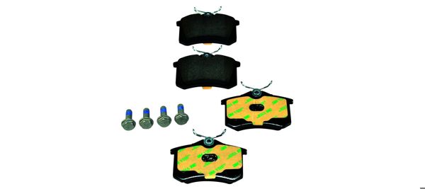 HELLA PAGID 8DB355017-711 | Arka Fren Balatası. Golf-Jetta-Passat-Polo-Vento-A4-A6. 152 mm.