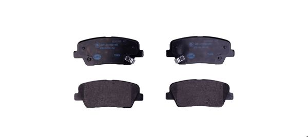 HELLA PAGID 8DB355041-141 | Fren Balatası Arka Santafe 06-12 Sorento 2009-Genesıs 2011 -