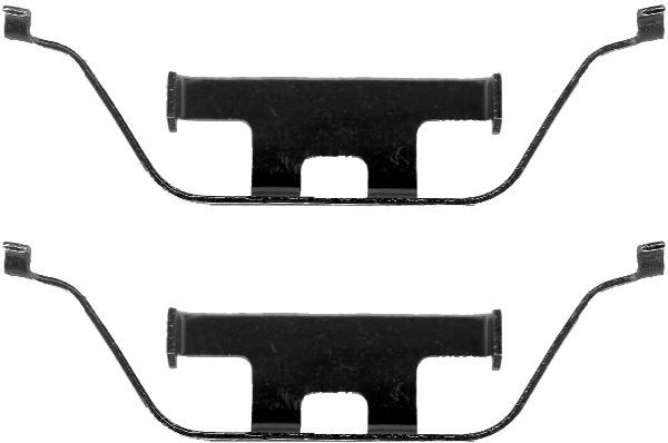 HELLA PAGID 8DZ355201-251 | Balata Sacı BMW E 31 / 38 / 39 / 53 Arka