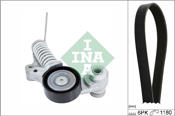 INA 529048510 | V Kayış Seti 15-S60-S90-V60-V70-V90-Xc40-Xc60-Xc90 *B4204t31-B4204t44*